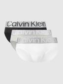 Calvin Klein Steel 3 Pack Cotton Briefs in Multi