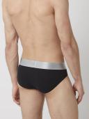 Calvin Klein Steel 3 Pack Cotton Briefs in Multi