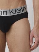 Calvin Klein Steel 3 Pack Cotton Briefs in Multi