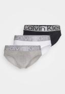 Calvin Klein Steel 3 Pack Cotton Briefs in Multi