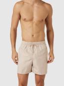 Calvin Klein Swim Core Logo Taped Swim Short - Beige - Size - XL
