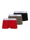 Calvin Klein Underwear 3 Pack Trunks - Berry/Grey/Black - 2380A-DYV TR