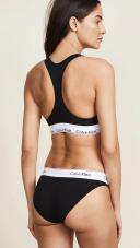 Calvin Klein Underwear Black Modern Cotton Bralette