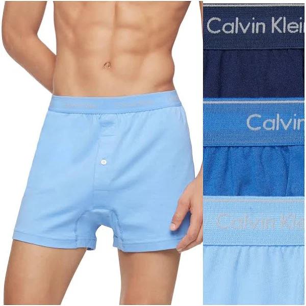 Calvin Klein Underwear Cotton Classic 3 Pack Knit Boxers