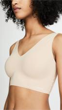 Calvin Klein Underwear Lightly Lined V Neck Bralette | Off White | Size M | Shopbop