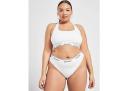Calvin Klein Underwear Modern Cotton Plus Size Thong - White