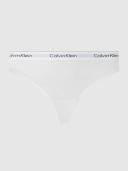 Calvin Klein Underwear Modern Cotton Plus Size Thong - White