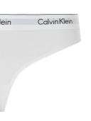 Calvin Klein Underwear Modern Cotton Plus Size Thong - White