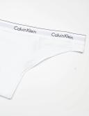 Calvin Klein Underwear Modern Cotton Plus Size Thong - White