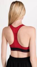 Calvin Klein Underwear Modern Cotton Unlined Bralette | Red/Plaid | Size M | Shopbop