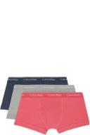Calvin Klein Underwear Three-Pack Multicolor Classic Fit Boxers