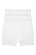 Calvin Klein Underwear Three-Pack White Classic Fit Boxer Briefs