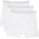 Calvin Klein Underwear Three-Pack White Classic Fit Boxer Briefs