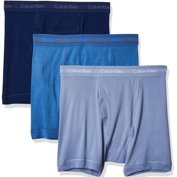 Calvin Klein Underwear Three-Pack White Classic Fit Boxer Briefs