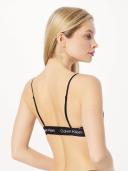 Calvin Klein Unlined Bralette Bra Black L Woman