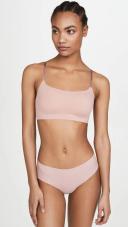 Calvin Klein Women's Invisibles Thong (656 Alluring Blush, Size S)