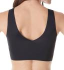 Calvin Klein Womens QF4708 Invisibles Lightly Lined V Neck Bralette Bra