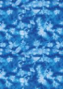 Calypsa Mid-Thigh Swim Shorts Blue Tie Dye - L - AfterPay & zipPay Available