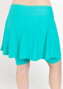 Calypsa Midi Swim Skort Calypsa Teal - 1x - AfterPay & zipPay Available