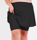 Calypsa Midi Swim Skort Calypsa Teal - L - AfterPay & zipPay Available