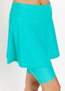 Calypsa Midi Swim Skort Calypsa Teal - XL - AfterPay & zipPay Available