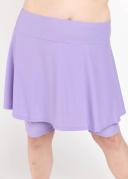 Calypsa Midi Swim Skort Lavender - 3x - AfterPay & zipPay Available