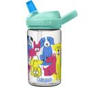 CamelBak Eddy+ Kids Bottle with Tritan Renew, 400ml, Rainbow Dogs