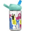 CamelBak Eddy+ Kids Bottle with Tritan Renew, 400ml, Rainbow Dogs