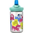 CamelBak Eddy+ Kids Bottle with Tritan Renew, 400ml, Rainbow Dogs