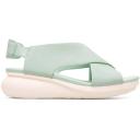 Camper Balloon - Sandals For Women - Green, Size 39, Smooth Leather