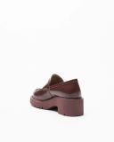 Camper - Milah Loafers Burgundy For Women - Size 38 EU - 24S