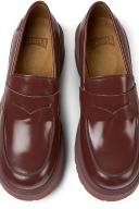 Camper - Milah Loafers Burgundy For Women - Size 38 EU - 24S