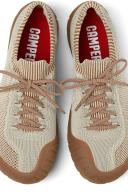 Camper Path - Sneakers For Men - Grey, Brown, Size 44, Cotton Fabric