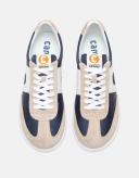 Camper Pelotas Xlite - Sneakers For Men - Beige, Blue, White, Size 41, Cotton Fabric
