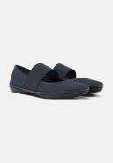 Camper Right - Ballerinas For Women - Blue, Size 35, Smooth Leather