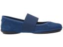 Camper Right - Ballerinas For Women - Blue, Size 36, Smooth Leather