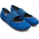 Camper Right - Ballerinas For Women - Blue, Size 36, Smooth Leather