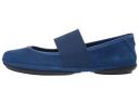 Camper Right - Ballerinas For Women - Blue, Size 36, Smooth Leather