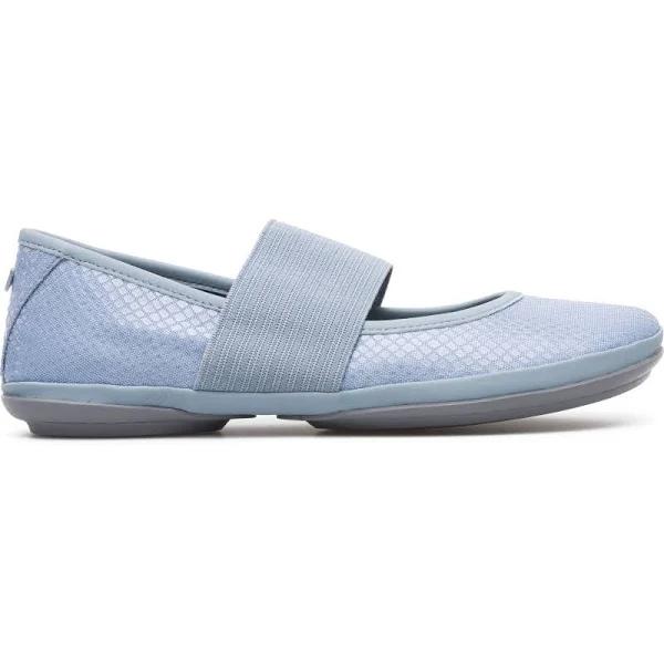 Camper Right - Ballerinas For Women - Blue, Size 42, Smooth Leather