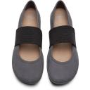 Camper Right - Ballerinas For Women - Grey, Size 36, Suede