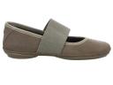 Camper Right - Ballerinas For Women - Grey, Size 38, Smooth Leather