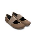 Camper Right - Ballerinas For Women - Grey, Size 38, Smooth Leather
