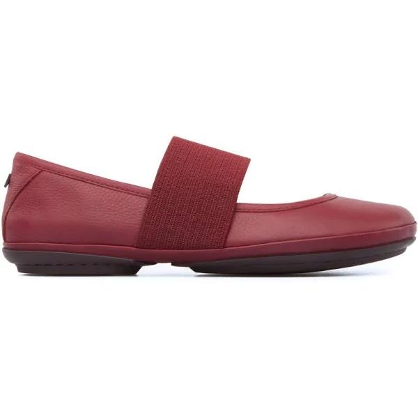Camper Right - Ballerinas For Women - Red, Size 40, Smooth Leather