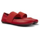 Camper Right - Ballerinas For Women - Red, Size 41, Smooth Leather