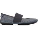 Camper Right - Ballerinas For Women - White, Grey, Black, Size 36, Smooth Leather
