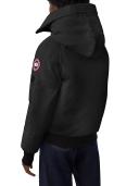 Canada Goose Black Chilliwack Hooded Bomber Jacket