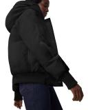 Canada Goose Black Chilliwack Hooded Bomber Jacket