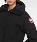 Canada Goose Black Chilliwack Hooded Bomber Jacket
