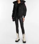 Canada Goose Black Chilliwack Hooded Bomber Jacket