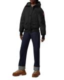 Canada Goose Black Chilliwack Hooded Bomber Jacket